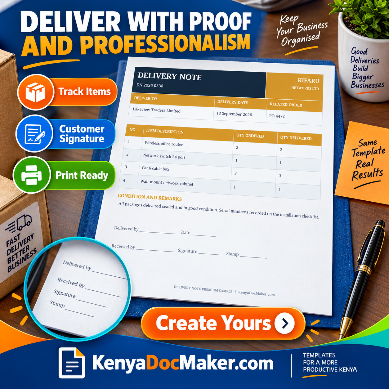 Delivery Note