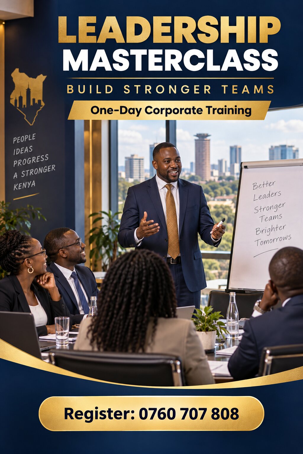 Corporate Training poster sample
