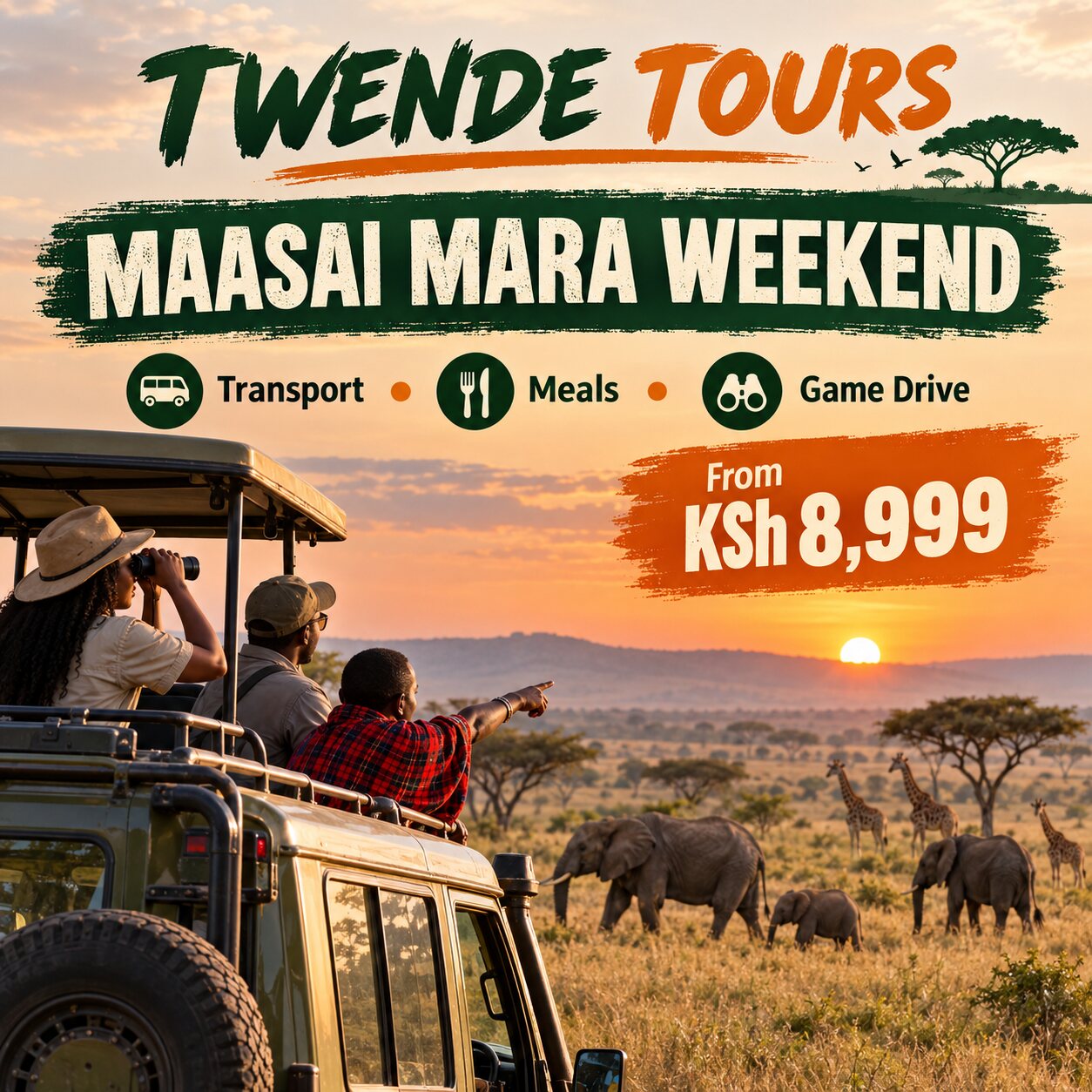 Travel & Safari poster sample